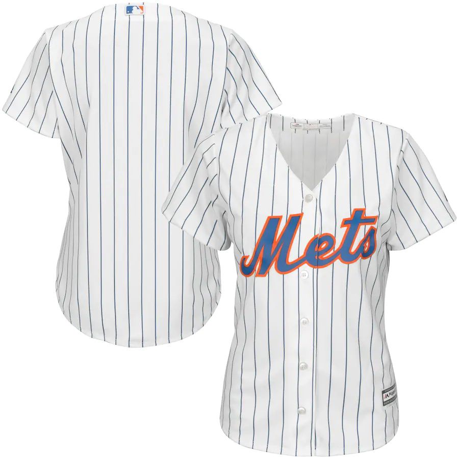 Womens New York Mets Majestic White Home Cool Base MLB Jerseys